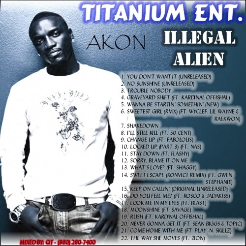 What You Gonna Do With That Dessert Lyrics
 Akon Illegal Alien Hosted by DJ Qt Mixtape Stream