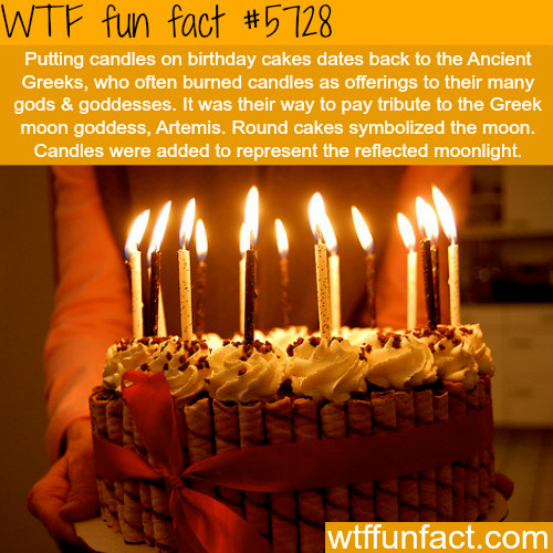 When Did Adding Candles To The Birthday Cake Originated
 WTF Facts funny interesting & weird facts
