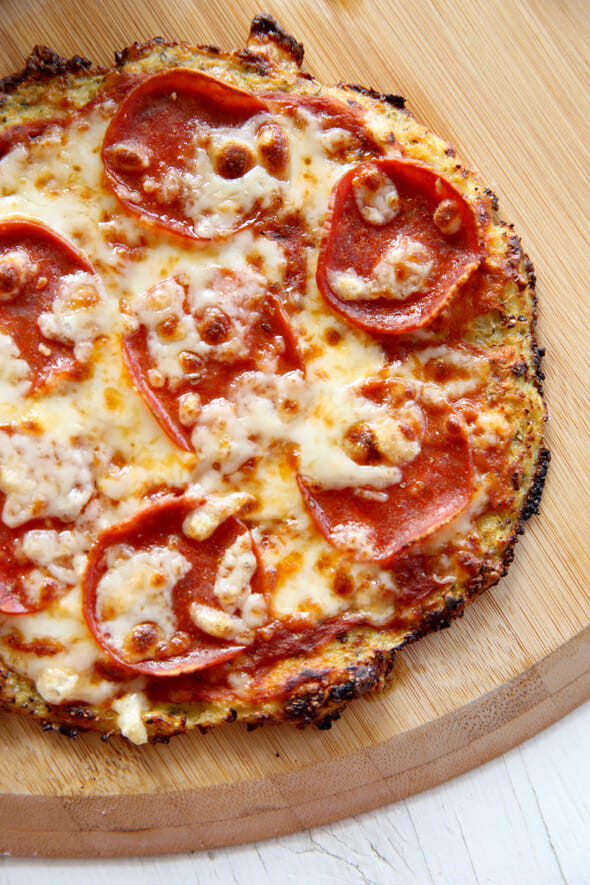 Where To Buy Cauliflower Pizza Crust
 Cauliflower Pizza Crust Recipe — Dishmaps