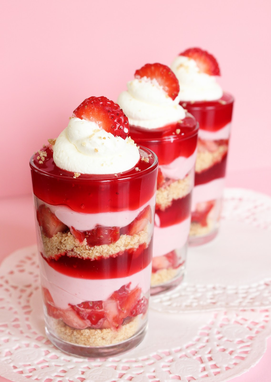 Whipped Cream Desserts
 MBC Strawberry Bliss