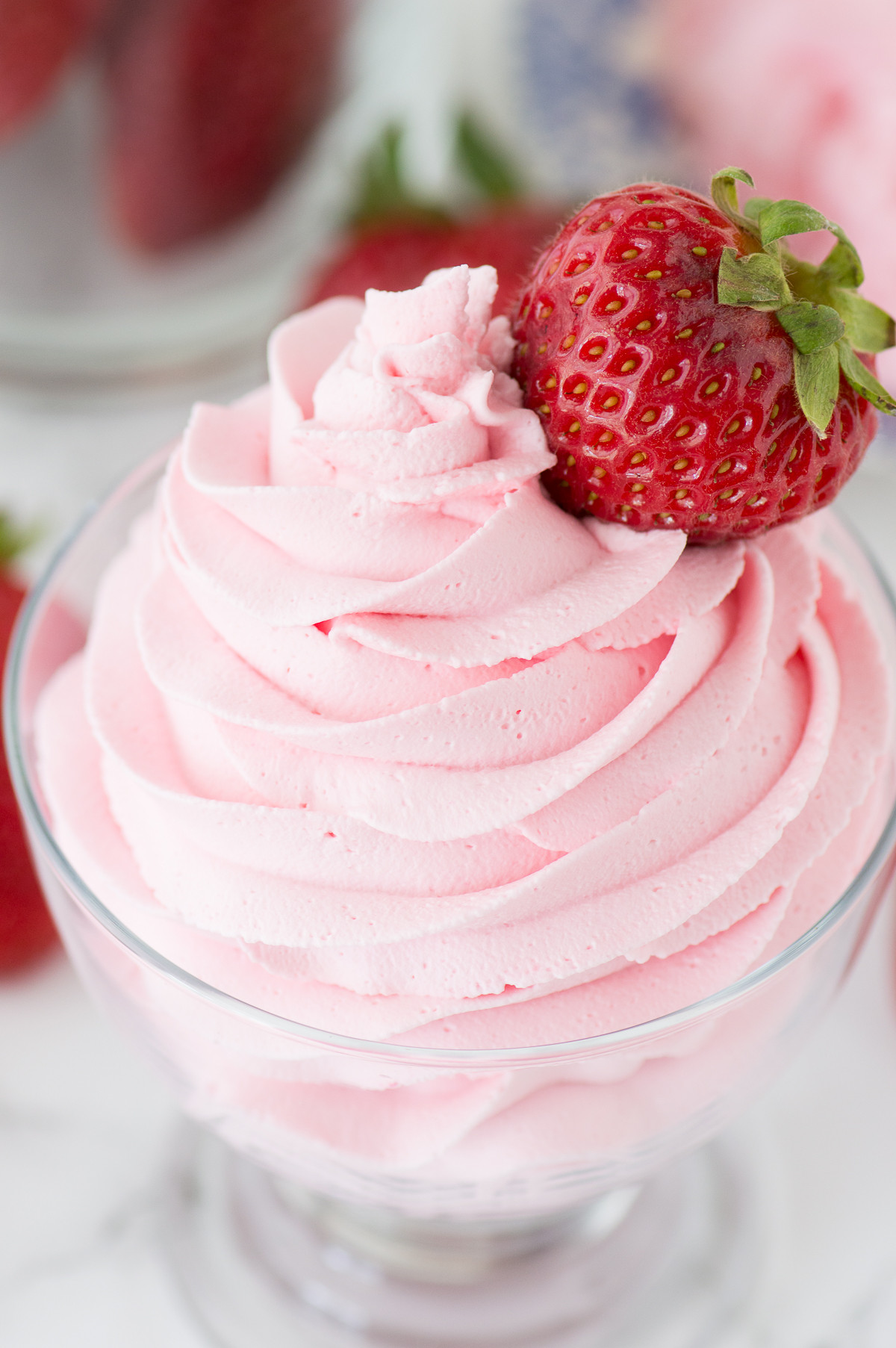 Whipped Cream Desserts
 Strawberry Whipped Cream