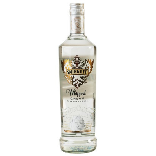 Whipped Vodka Drinks
 SMIRNOFF WHIPPED CREAM VODKA 750ml