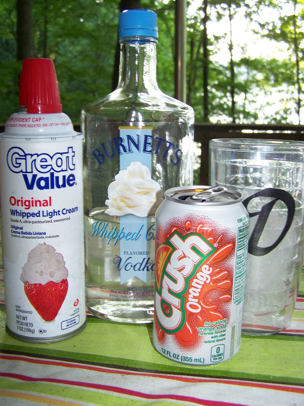 Whipped Vodka Drinks
 Man That Stuff Is Good Whipped Cream Vodka Creamsicle