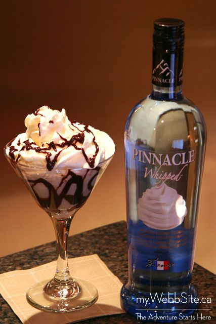 Whipped Vodka Drinks
 Creamy Martini Whipped Vodka Creme de Banana Half