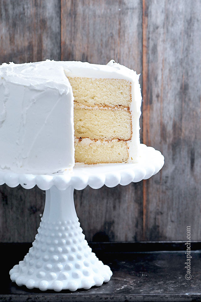 White Cake Recipes
 The Best White Cake Recipe Ever Add a Pinch