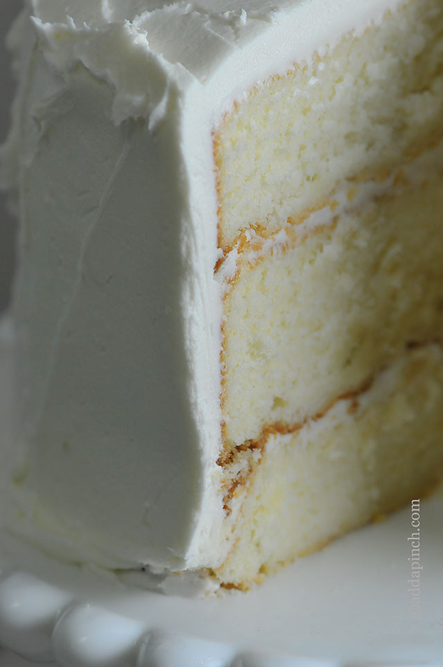 White Cake Recipes
 The Best White Cake Recipe Ever Add a Pinch