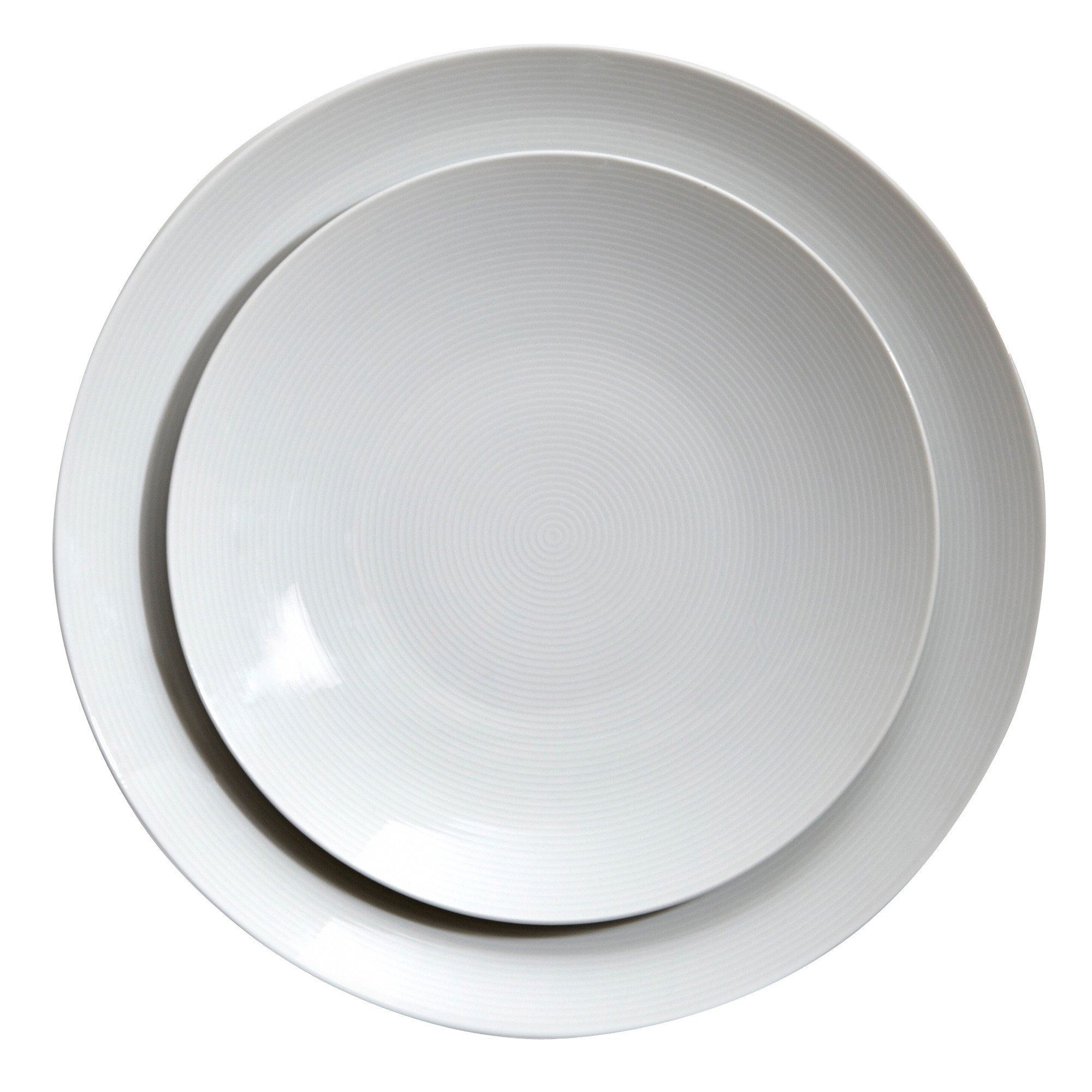 White Dinner Plates
 Thomas Loft White Porcelain Dinner Plate