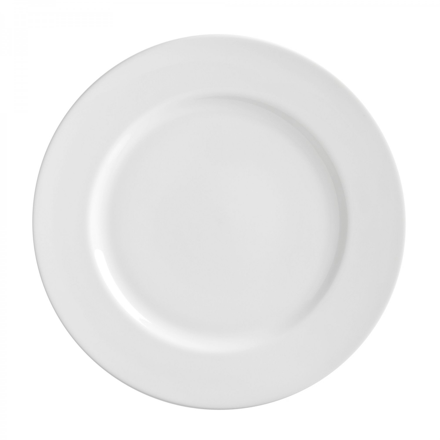 White Dinner Plates
 10 Strawberry Street RW0040 Royal White Dinner Plate 11"