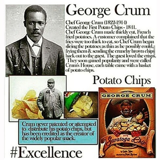 Who Invented Potato Chips
 The potato chip was invented in 1853 by George Crum Crum