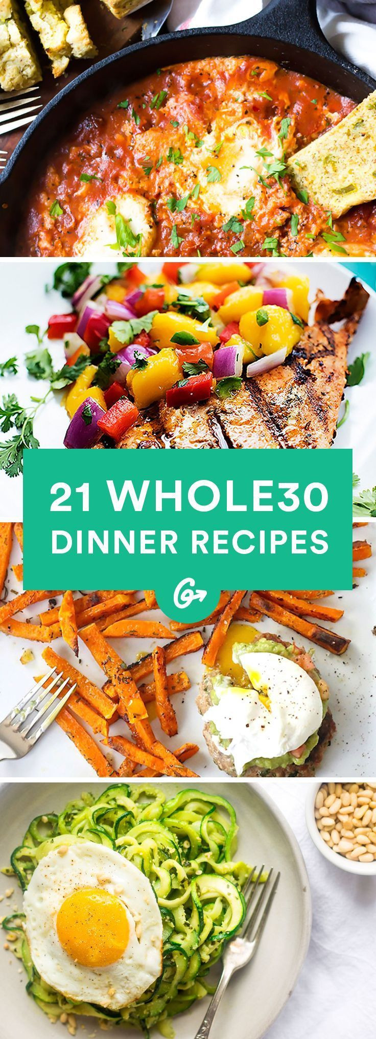 Whole 30 Dinner Ideas
 21 Easy and Delicious Whole30 Dinner Recipes