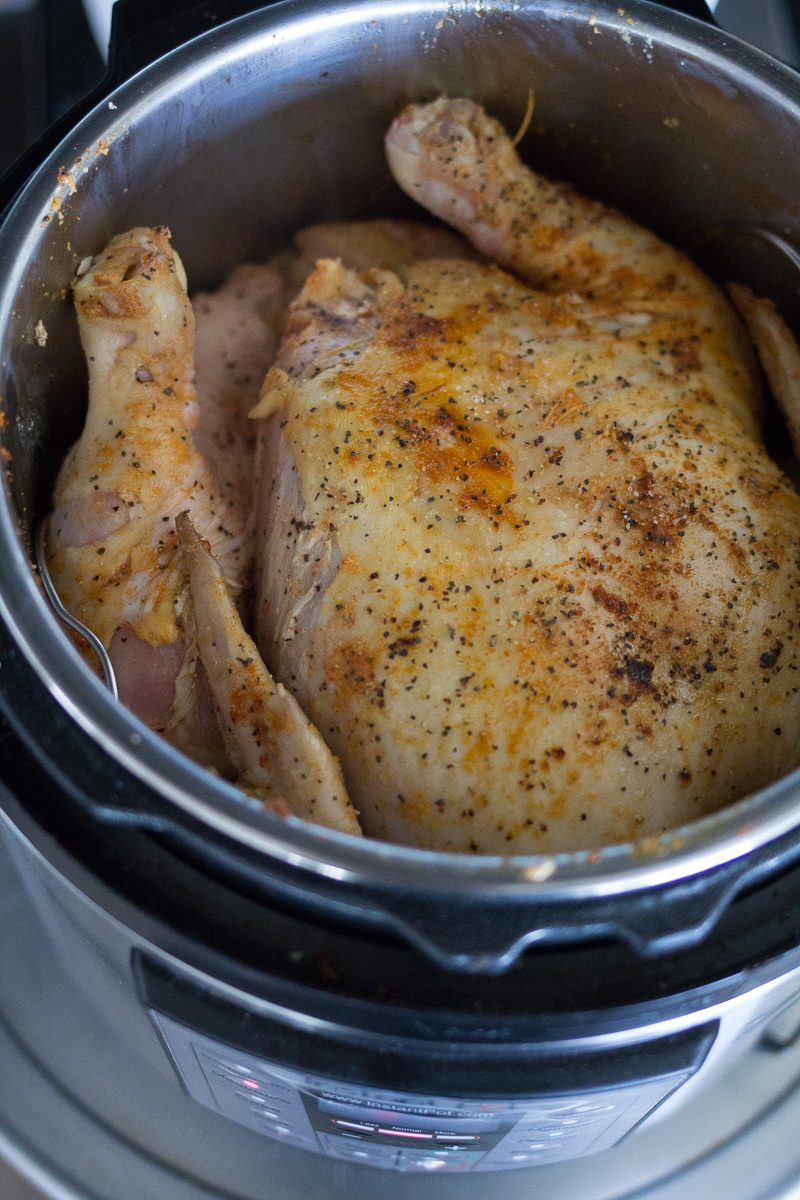 Whole Chicken In Instant Pot
 Instant Pot Whole Rotisserie Style Chicken