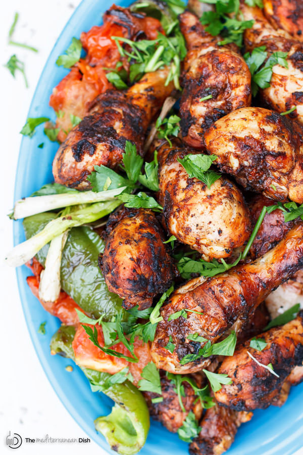 Whole Chicken Marinade
 Grilled Chicken Drumsticks with Garlic Harissa Marinade