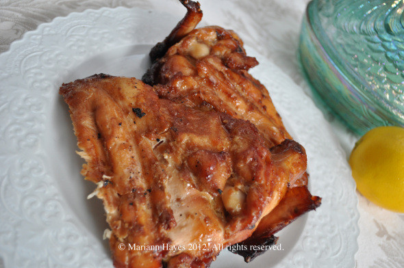 Whole Chicken Marinade
 Marinated & Butterflied Grilled Chicken