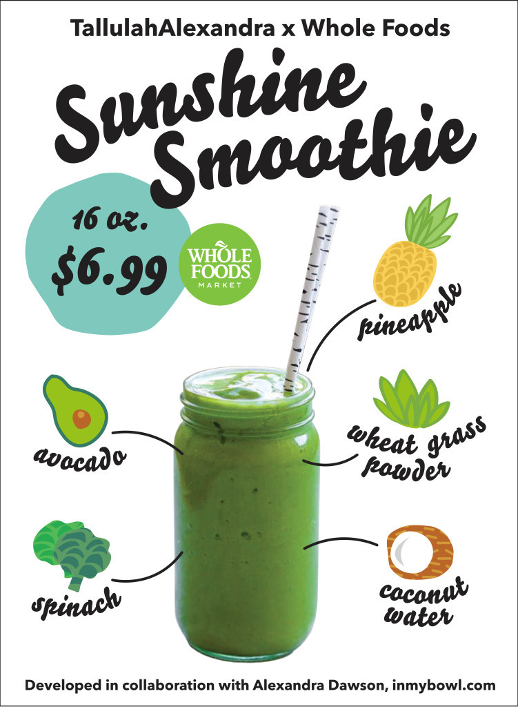 Whole Foods Smoothies
 Sunshine Smoothie x Whole Foods In My Bowl