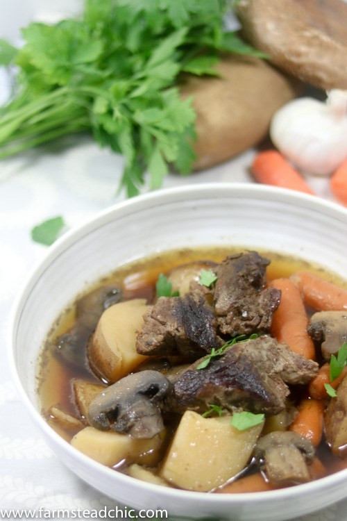 Whole30 Beef Stew
 Whole30 Slow Cooker Beef Stew • Farmstead Chic