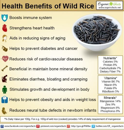 Wild Rice Benefits
 Some of the most important health benefits of wild rice