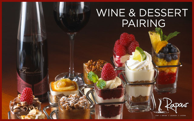 Wine And Dessert
 Spots still available for tomorrow’s Holiday Wine and