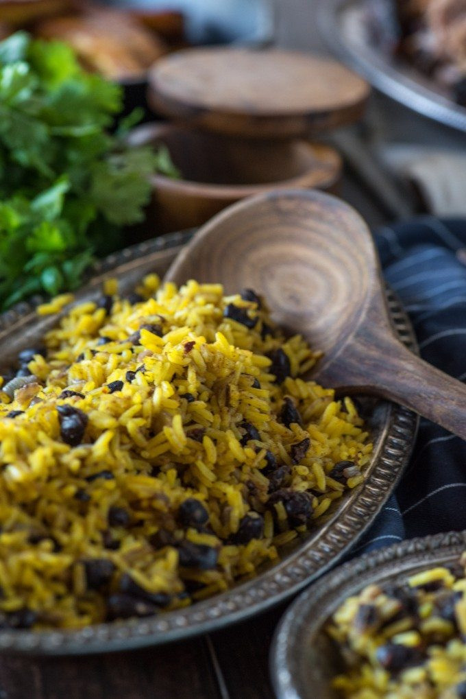 Yellow Rice And Beans
 Yellow Rice and Beans • Go Go Go Gourmet