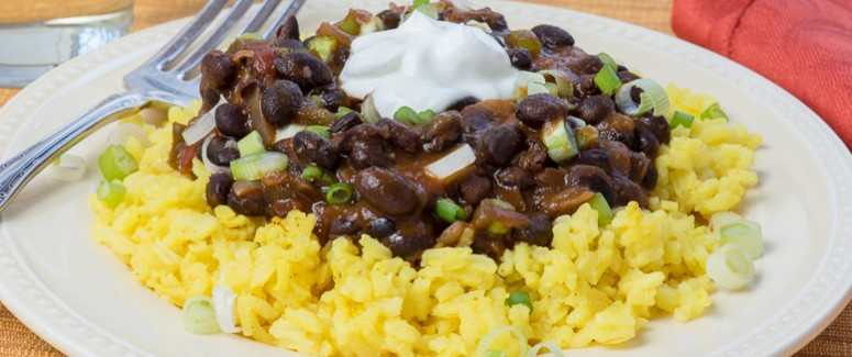 Yellow Rice And Beans
 Black Beans and Yellow Rice – Pratesi Living