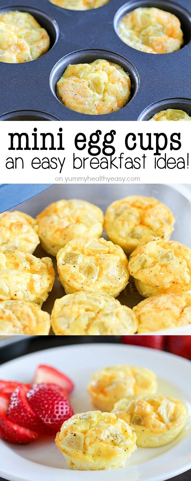 Yummy Healthy Breakfast
 Mini Egg Cups A Healthy Make Ahead Breakfast Yummy