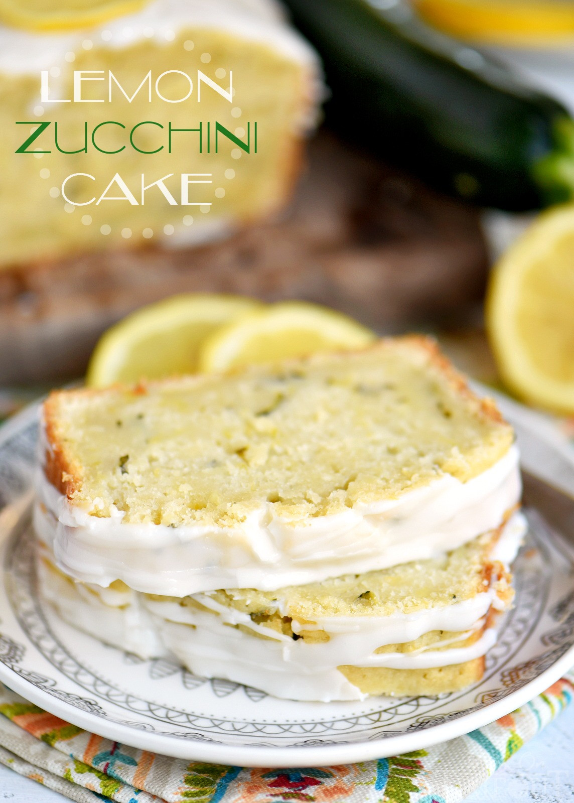 Zucchini Cake Recipes
 Lemon Zucchini Cake Mom Timeout