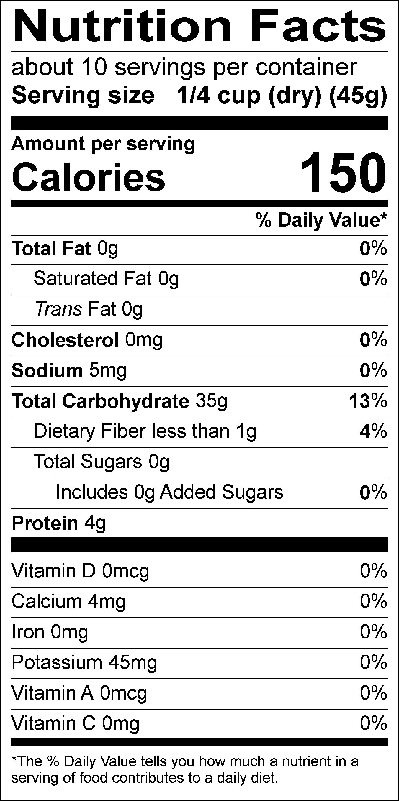 1/2 Cup Brown Rice Calories
 Calrose White Rice Nutrition Facts – Nutrition Ftempo