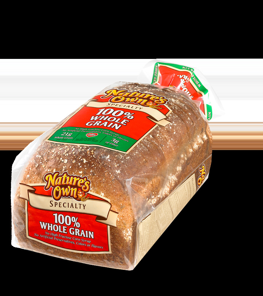 100% Whole Grain Bread
 Whole Grain Specialty