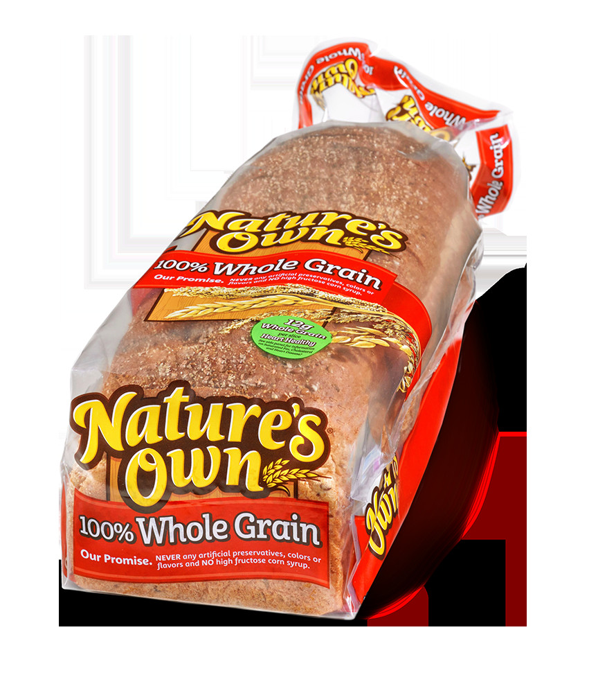 100% Whole Grain Bread
 Whole Grain