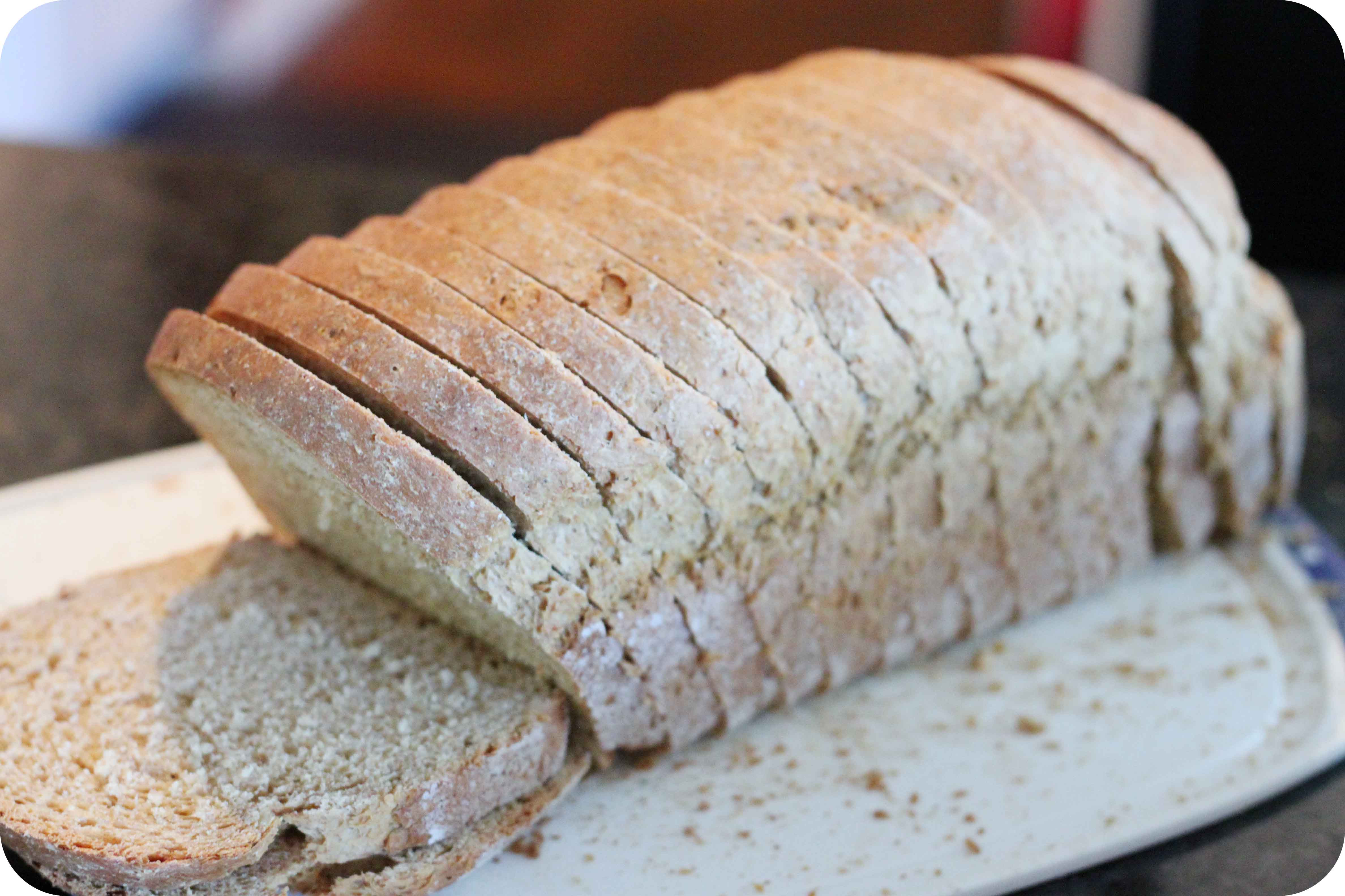 100% Whole Grain Bread
 Eat better and save money by making your own Whole