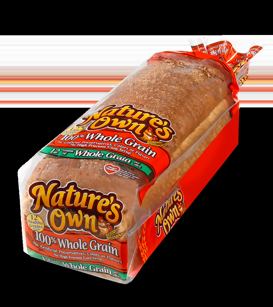 100% Whole Grain Bread
 Whole Grain