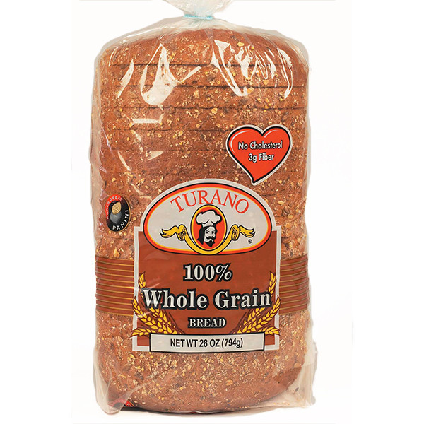 100 Whole Grain Bread
 Whole Grain Turano Baking Co