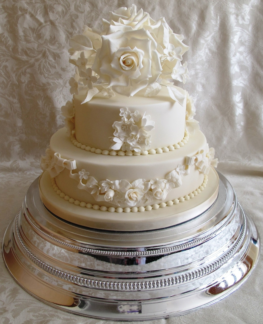 2 Tier Wedding Cakes
 Vintage 2 Tier Wedding Cake CakeCentral