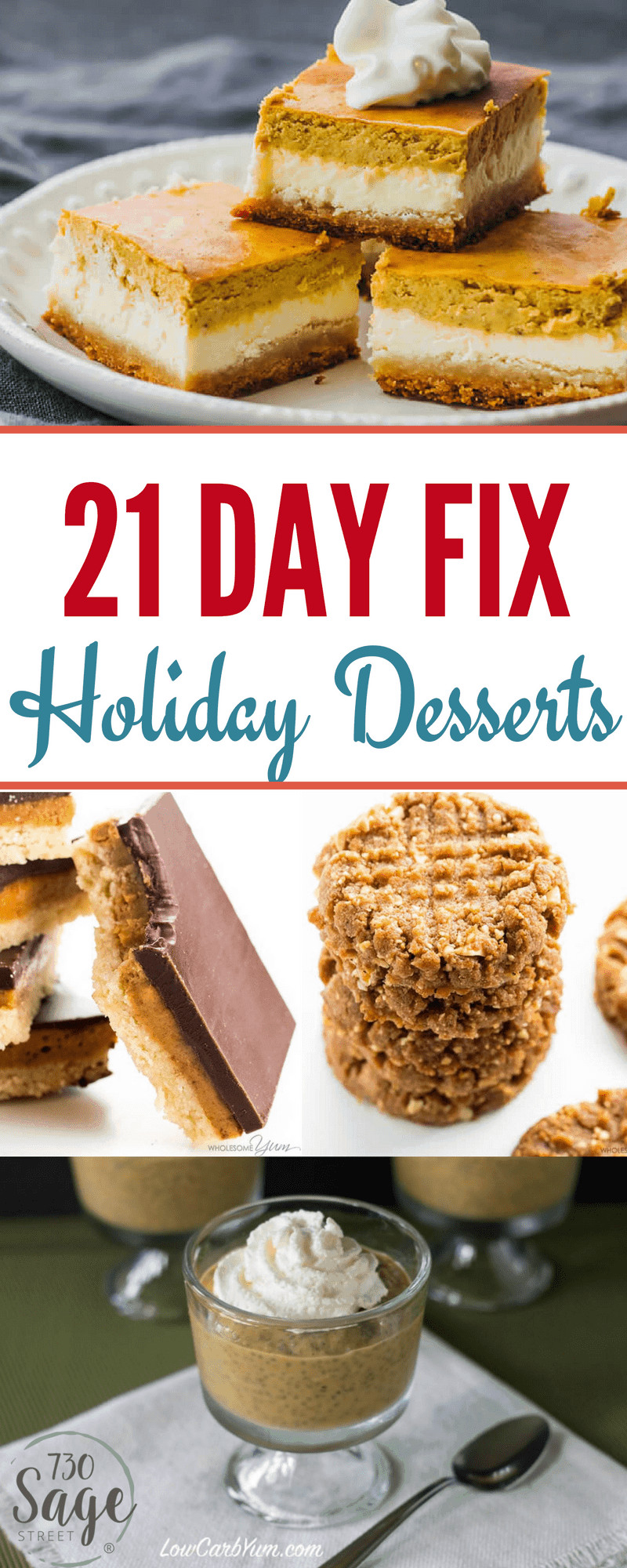 21 Day Fix Desserts
 21 Day Fix Holiday Desserts Delicious & Guilt Free 730