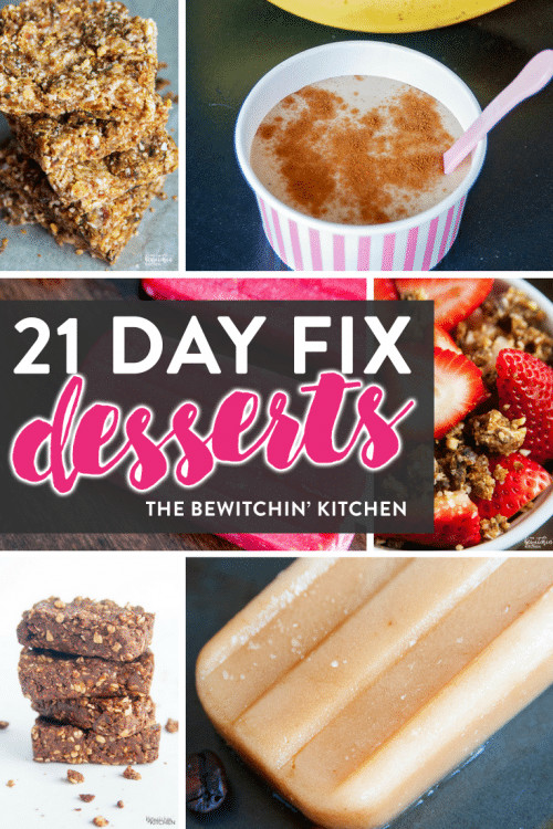 21 Day Fix Desserts
 The Ultimate 21 Day Fix Resource Guide