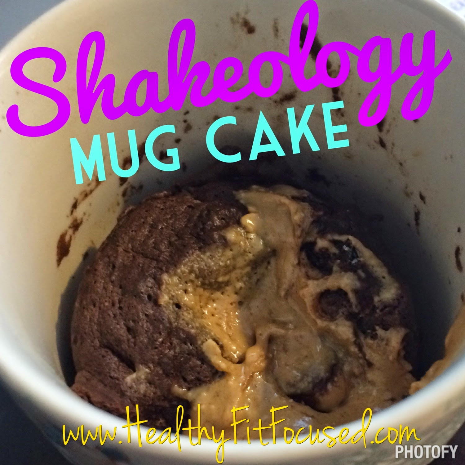 21 Day Fix Desserts
 Healthy Fit and Focused Shakeology Mug Cake a k a