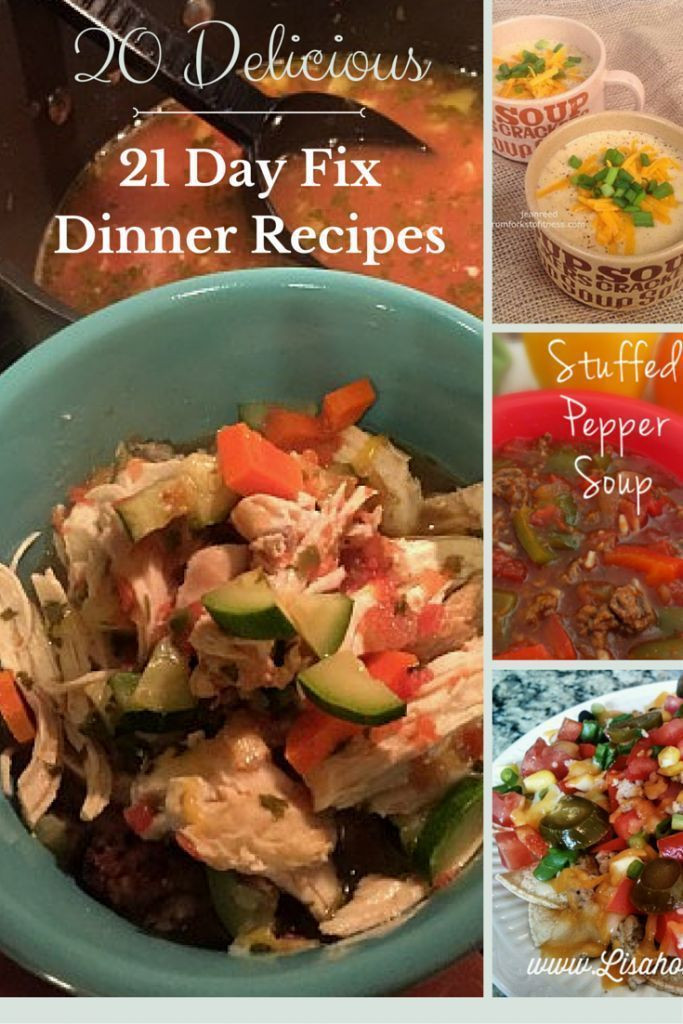 21 Day Fix Dinner Idea
 21 Day Fix Dinner Recipes