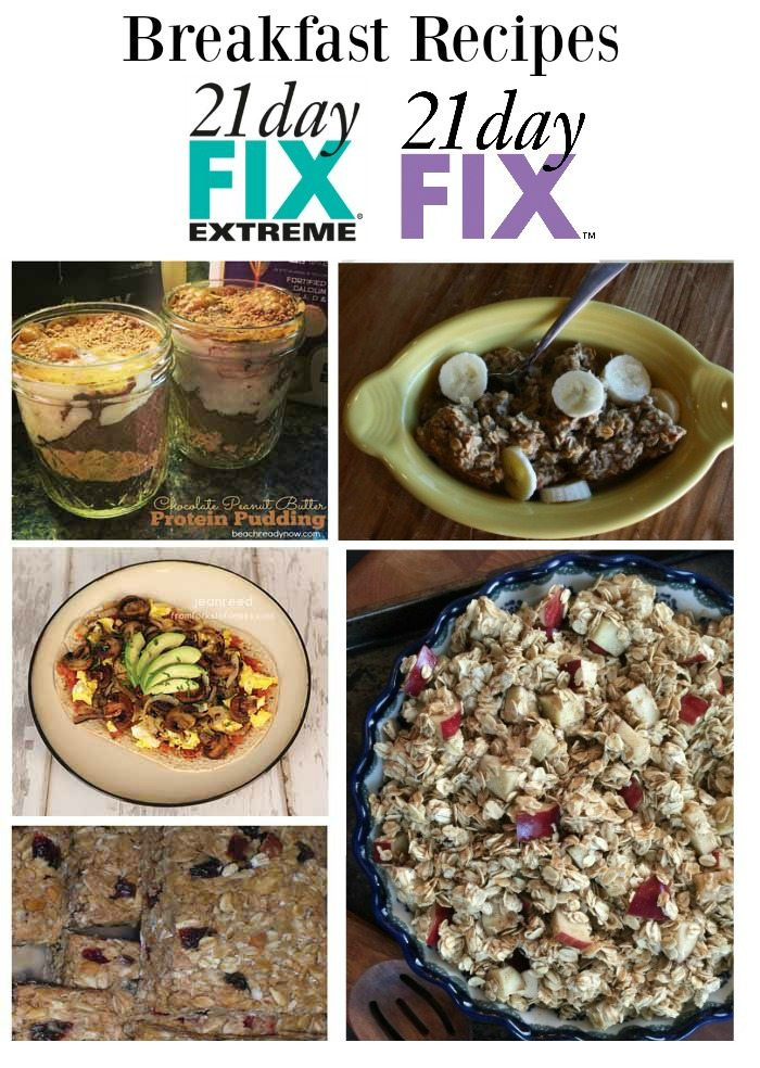 21 Day Fix Recipes Breakfast
 Clean Eating 21 Day Fix Breakfast Recipes
