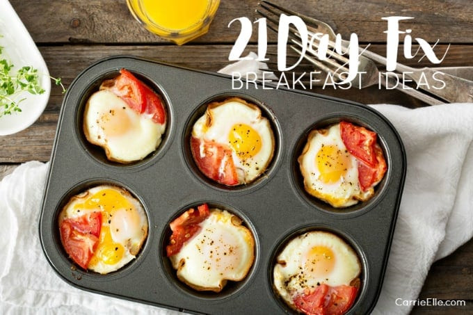 21 Day Fix Recipes Breakfast
 21 Day Fix Breakfast Ideas Carrie Elle