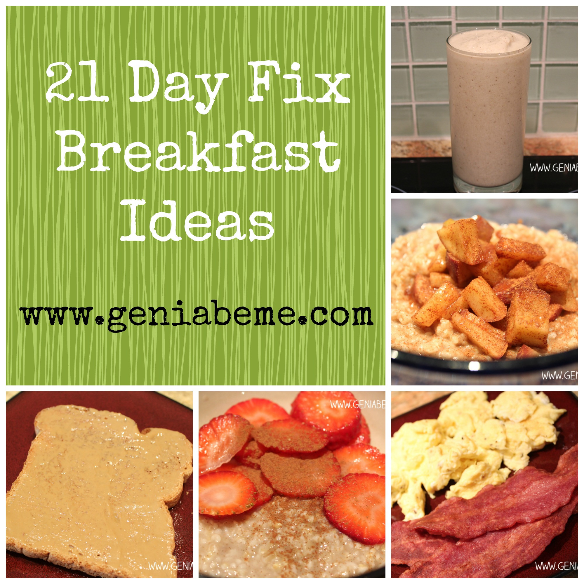 21 Day Fix Recipes Breakfast
 21 Day Fix Breakfast Ideas