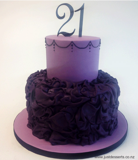 21St Birthday Cake
 21st Birthday Cakes ChristchurchJust Desserts