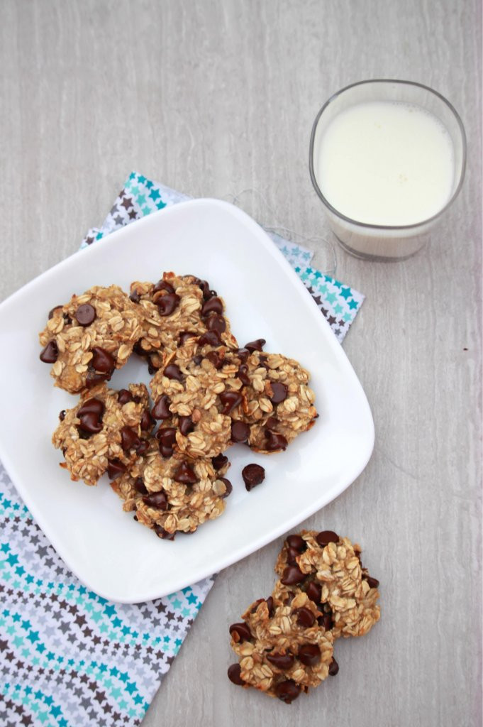 3 Ingredient Chocolate Chip Cookies
 3 Ingre nt Banana Oatmeal Chocolate Chip Cookies My