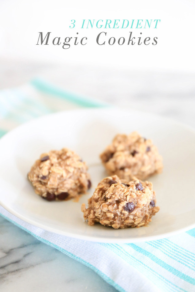 3 Ingredient Chocolate Chip Cookies
 3 Ingre nt Magic Cookies Rabbit Food For My Bunny Teeth