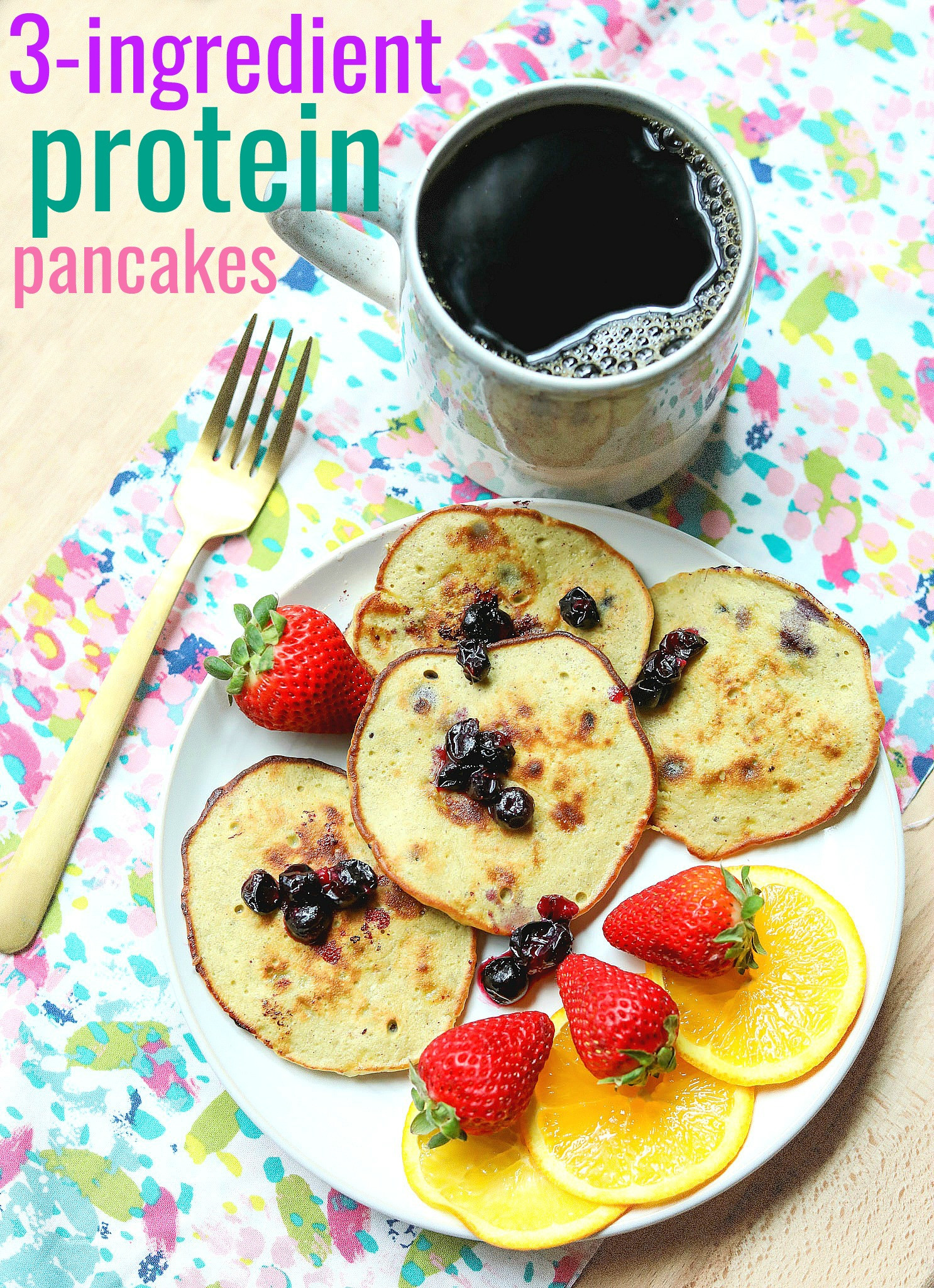 3 Ingredient Protein Pancakes
 My Favorite 3 Ingre nt Go To Protein Pancakes Waffles