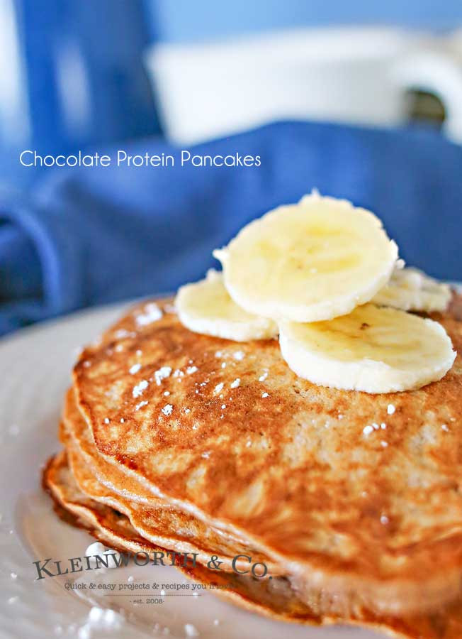 3 Ingredient Protein Pancakes
 3 Ingre nt Chocolate Protein Pancakes Kleinworth & Co