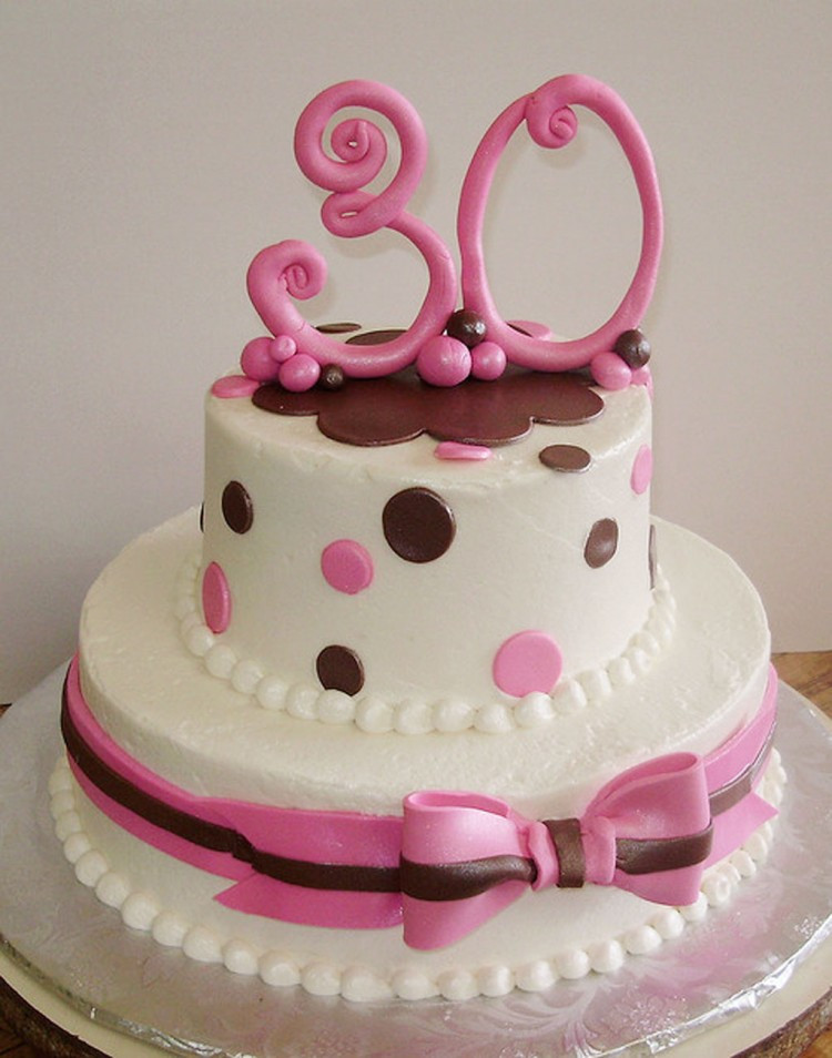 30Th Birthday Cake
 30th Birthday Cakes For Females Birthday Cake Cake Ideas