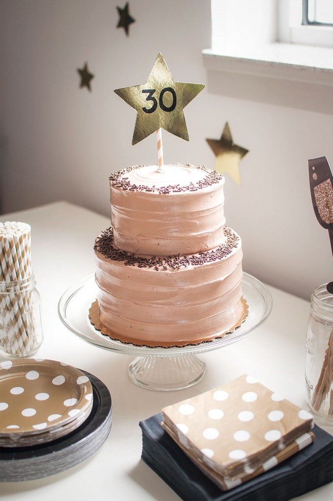 30Th Birthday Cake
 Hello 30 Chicky Treats
