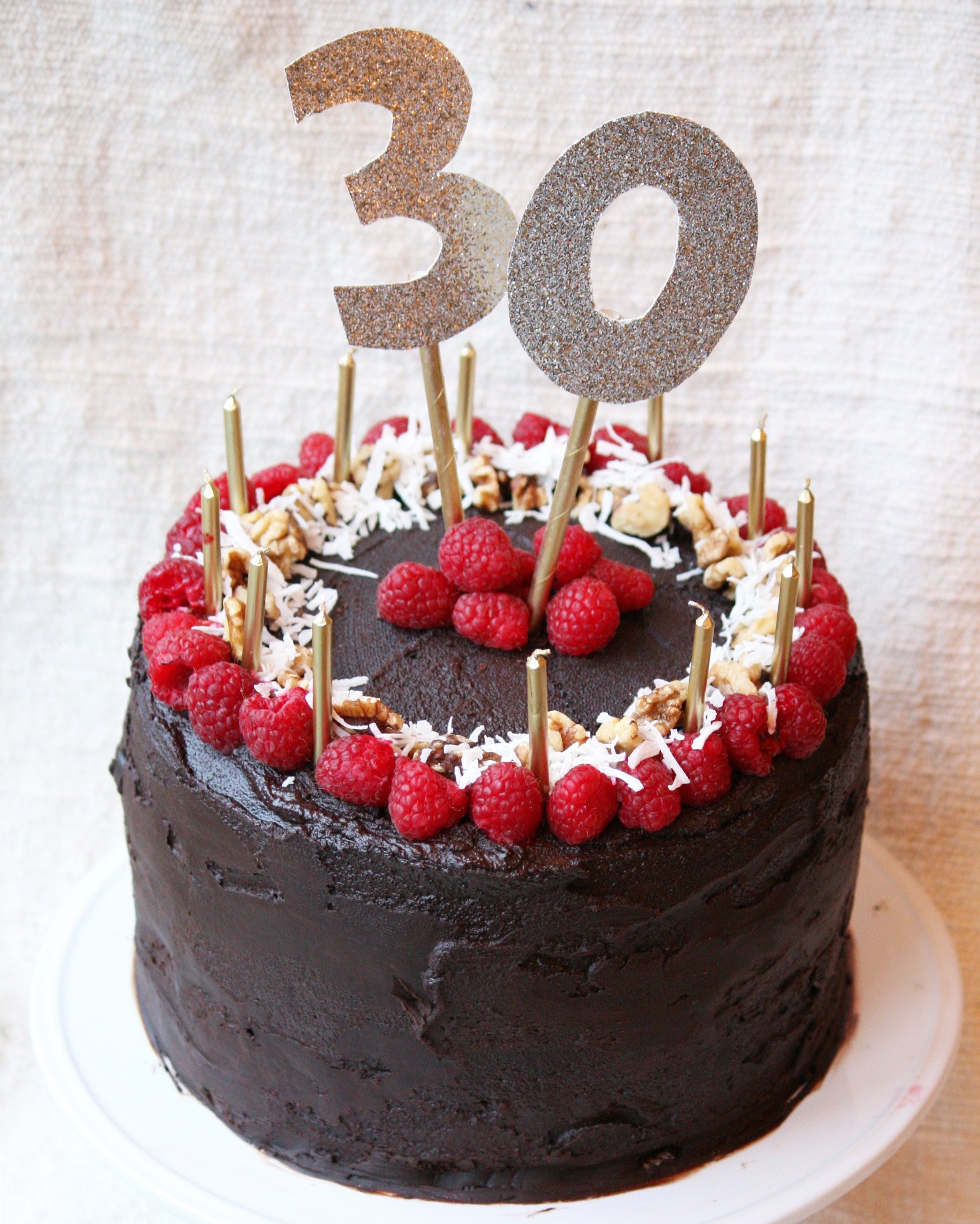 30Th Birthday Cake
 My 30th Birthday Cake the whole food diary