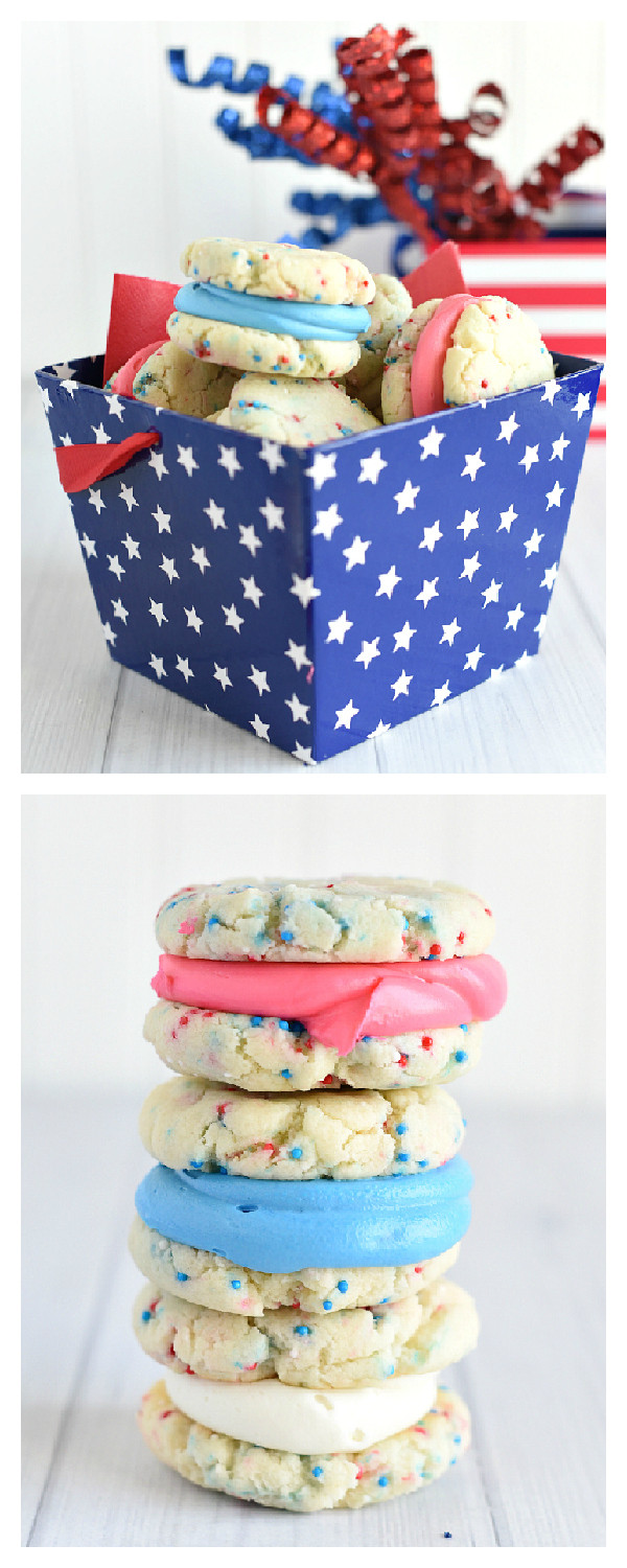 4 Of July Dessert
 4th of July Dessert Patriotic Whoopie Pies – Fun Squared