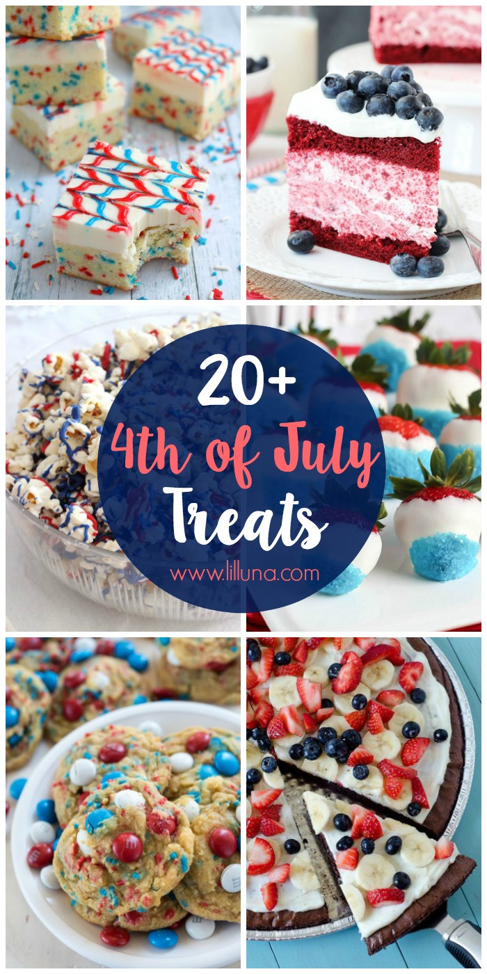 4 Of July Dessert
 20 4th of July Desserts Lil Luna