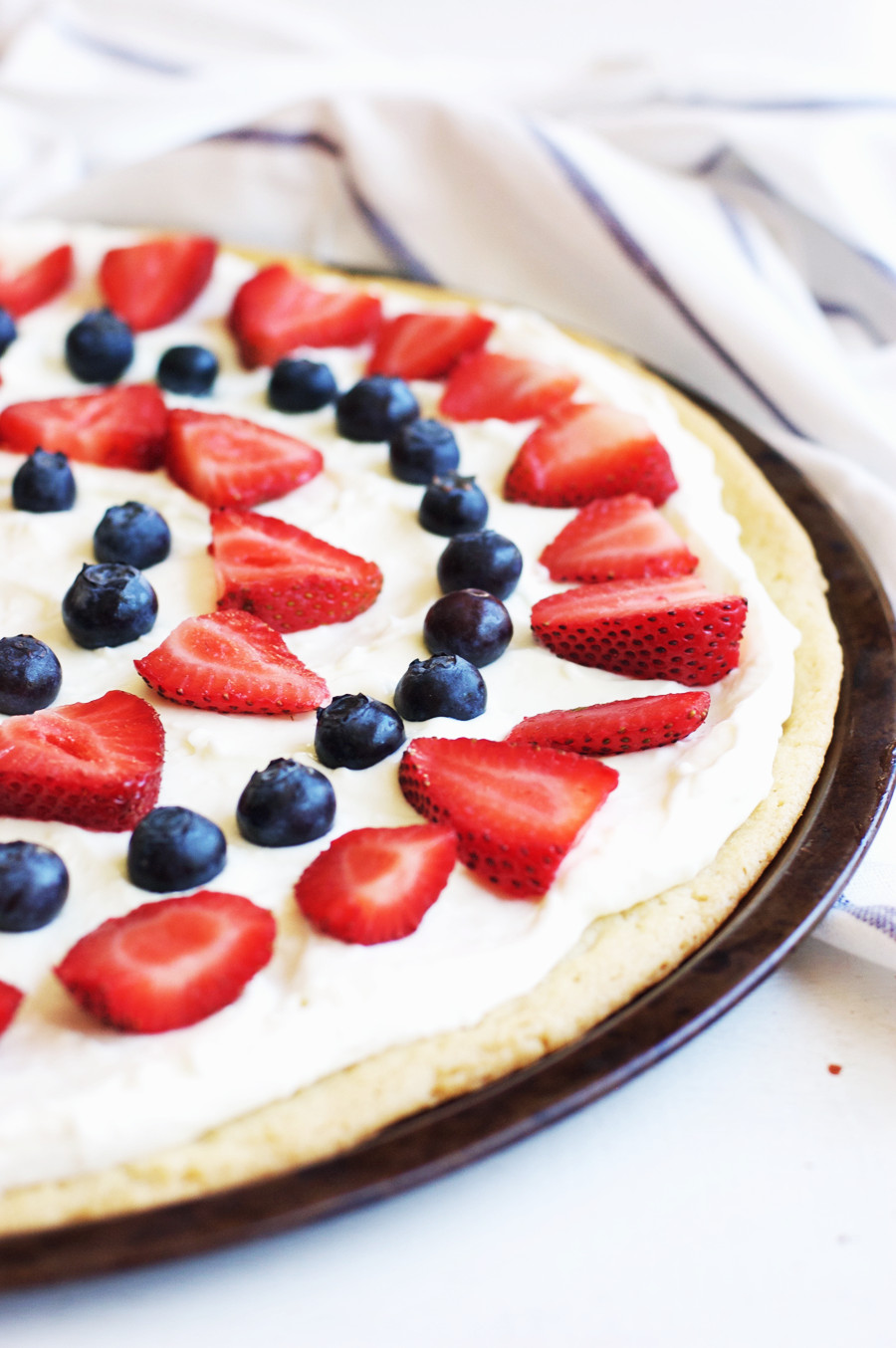 4Th July Desserts
 4th of July Berry Dessert Pizza